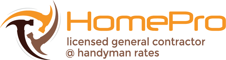 HomePro, licensed general contractor at handyman rates